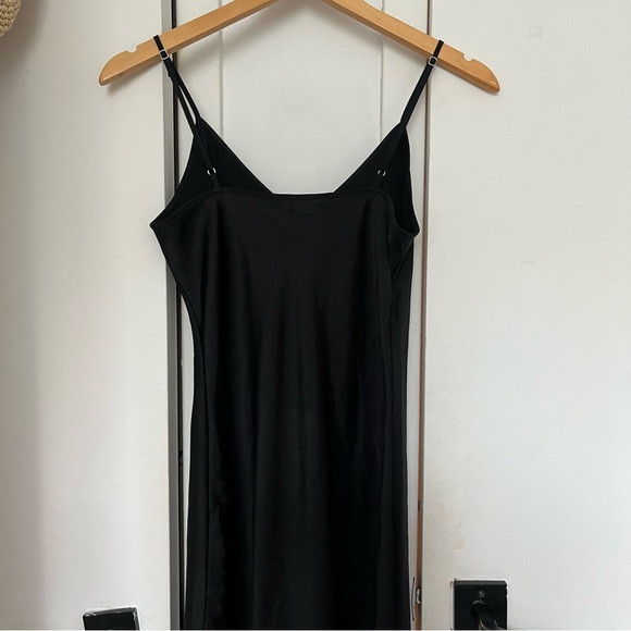 Aritzia Wilfred Satin Only Slip Midi Dress - Picture 4 of 5
